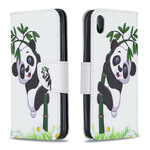 Housse Xiaomi Redmi 7A Panda sur le Bambou