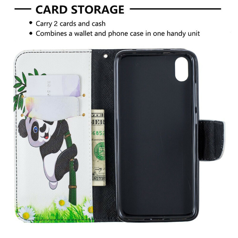 Housse Xiaomi Redmi 7A Panda sur le Bambou Housse Xiaomi Redmi 7A Panda sur le Bambou