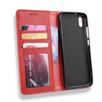 Flip Cover Xiaomi Redmi 7A Effet Cuir Vintage Stylisé Flip Cover Xiaomi Redmi 7A Effet Cuir Vintage Stylisé