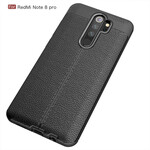 Coque Xiaomi Redmi Note 8 Pro Effet Cuir Litchi Double line