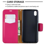 Housse Xiaomi Redmi 7A Effet Cuir Litchi Coloré à Lanière Housse Xiaomi Redmi 7A Effet Cuir Litchi Coloré à Lanière