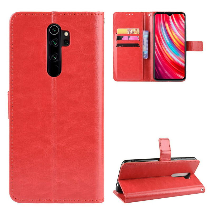 Housse Xiaomi Redmi Note 8 Pro Simili Cuir Flashy