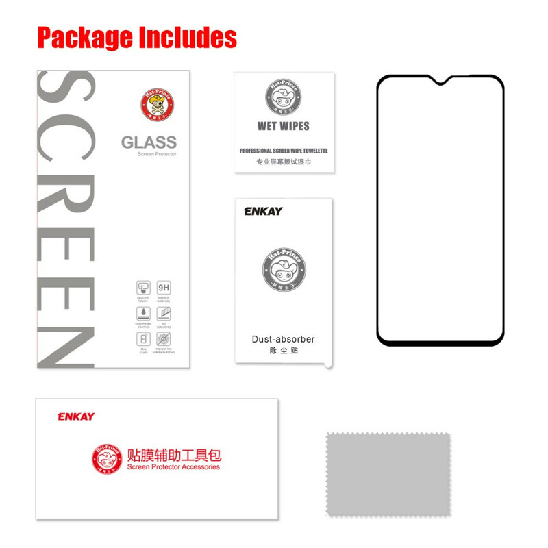 Protection en verre trempé pour Xiaomi Redmi Note 8 Pro HAT PRINCE Protection en verre trempé pour Xiaomi Redmi Note 8 Pro HAT PRINCE