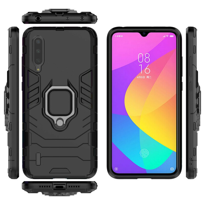 Coque Xiaomi Mi 9 Lite Ring Résistante Coque Xiaomi Mi 9 Lite Ring Résistante