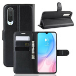 Housse Xiaomi Mi 9 Lite Simili Cuir Litchi Classique Housse Xiaomi Mi 9 Lite Simili Cuir Litchi Classique