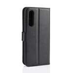Housse Xiaomi Mi 9 Lite Simili Cuir Litchi Classique Housse Xiaomi Mi 9 Lite Simili Cuir Litchi Classique