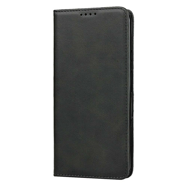 Flip Cover Google Pixel 4 Premium Simili Cuir Coutures