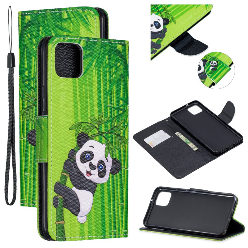 Housse Goolge Pixel  4 XL Panda et Bambou 