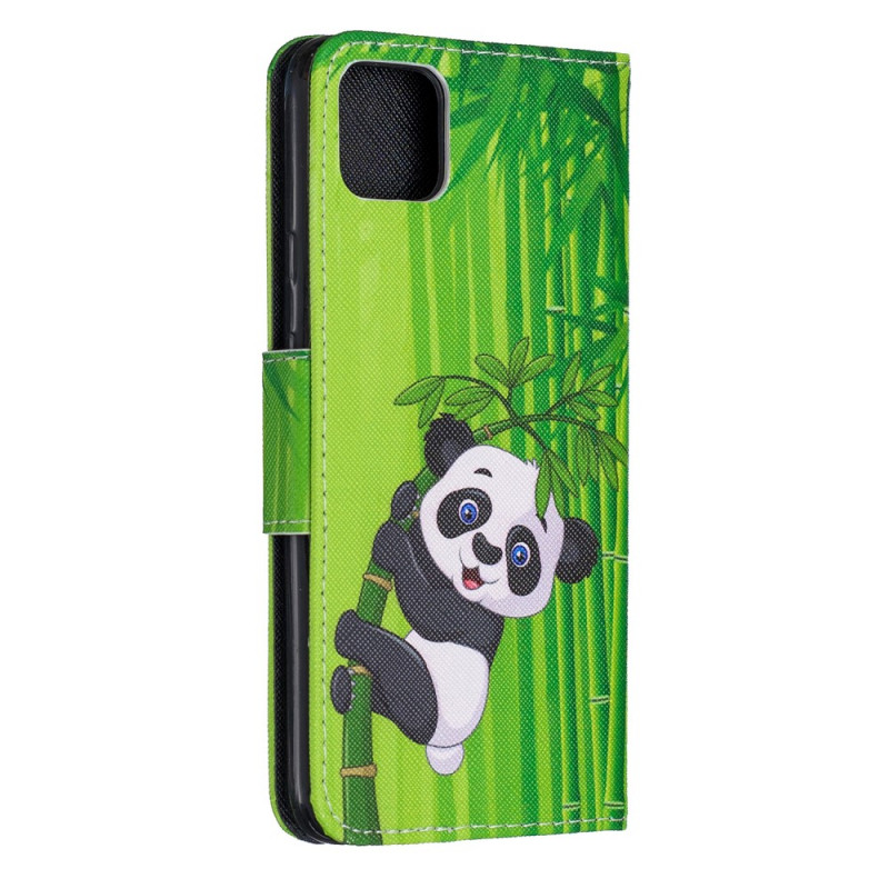 Housse Goolge Pixel  4 XL Panda et Bambou 