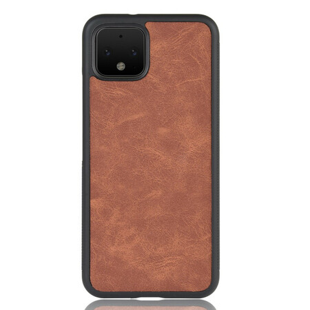 Coque Google Pixel 4 XL Effet Cuir Look Vintage