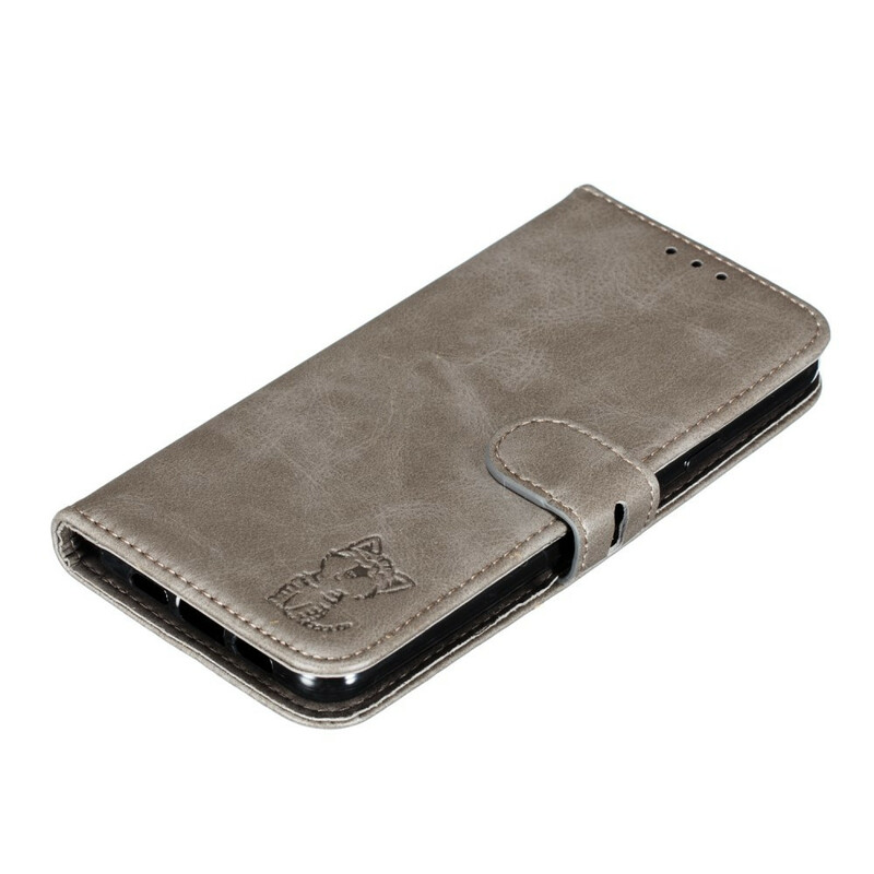 Housse Google Pixel 3A Simili Cuir Chaton