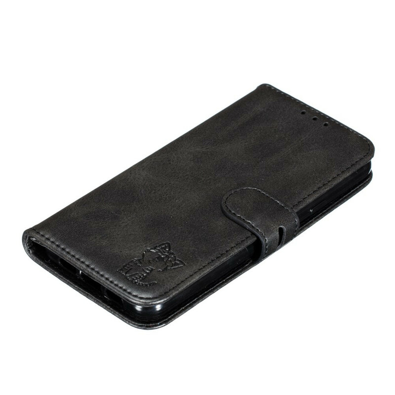 Housse Google Pixel 3A Simili Cuir Chaton Housse Google Pixel 3A Simili Cuir Chaton