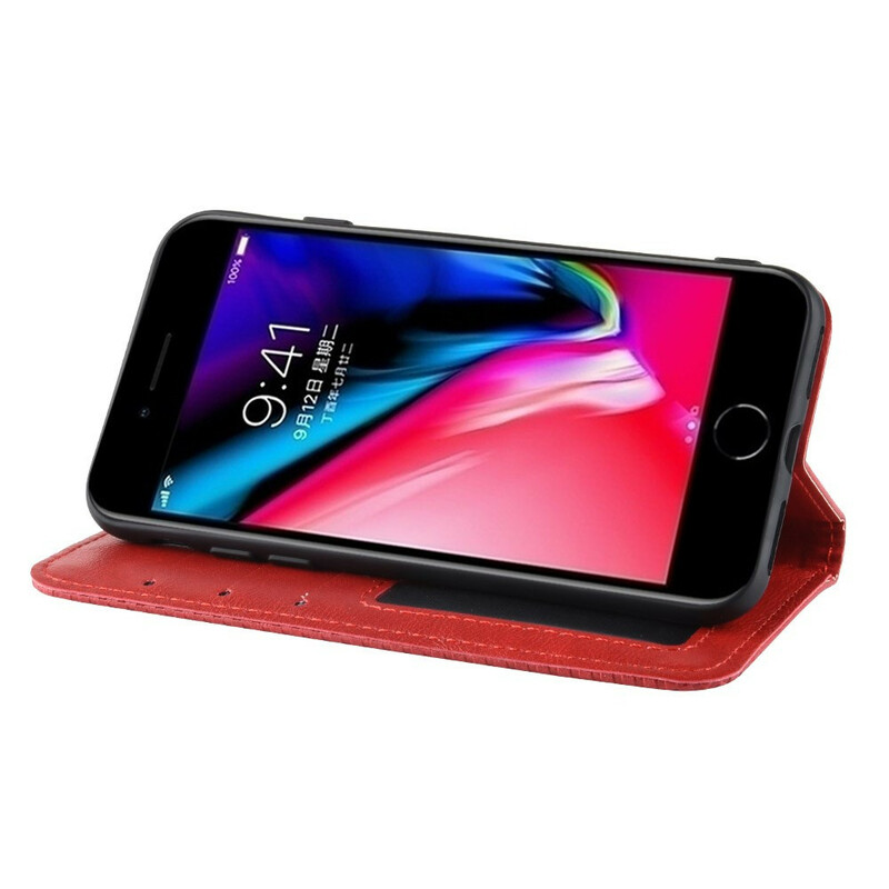 Flip Cover iPhone 8 / 7 Simili Cuir Classique Flip Cover iPhone 8 / 7 Simili Cuir Classique