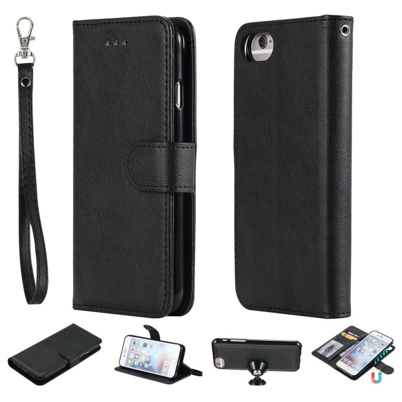 Housse iPhone 8 / 7 Coque Détachable à Lanière Housse iPhone 8 / 7 Coque Détachable à Lanière