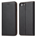 Flip Cover iPhone 8 / 7 Style Cuir Coutures Flip Cover iPhone 8 / 7 Style Cuir Coutures