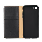 Flip Cover iPhone 8 / 7 Style Cuir Coutures Flip Cover iPhone 8 / 7 Style Cuir Coutures