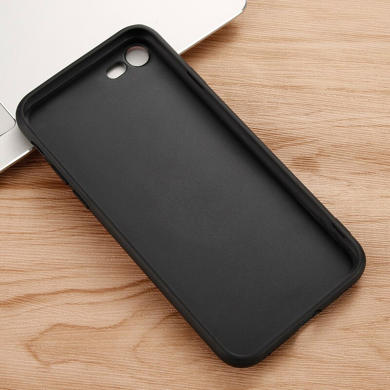 Coque iPhone 8 / 7 Véritable Cuir Litchi