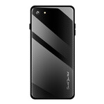 Coque iPhone 8 / 7 Verre Trempé Fibre Carbone Coque iPhone 8 / 7 Verre Trempé Fibre Carbone