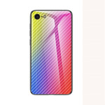 Coque iPhone 8 / 7 Verre Trempé Fibre Carbone Plus Coque iPhone 8 / 7 Verre Trempé Fibre Carbone Plus