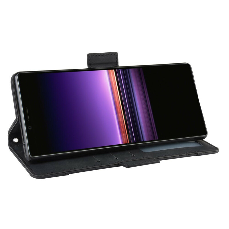 Housse Sony Xperia 1 Classe Première Multi-Cartes Housse Sony Xperia 1 Classe Première Multi-Cartes