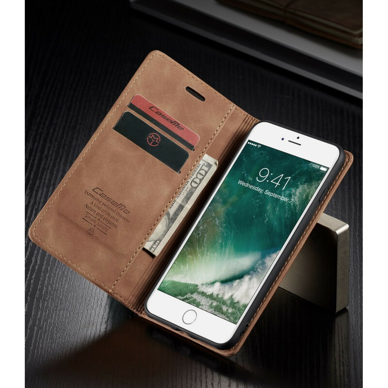 Flip Cover iPhone 8 Plus / 7 Plus CASEME Simili Cuir
