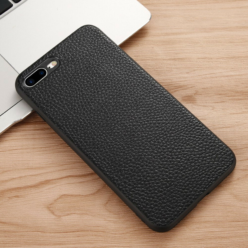 Coque iPhone 8 Plus / 7 Plus Véritable Cuir Litchi Coque iPhone 8 Plus / 7 Plus Véritable Cuir Litchi