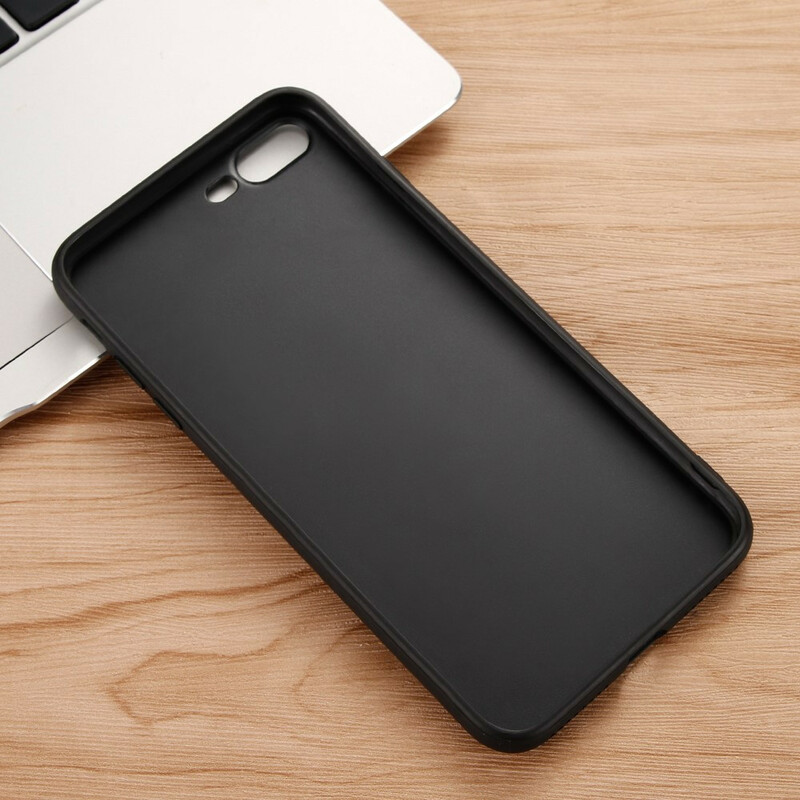 Coque iPhone 8 Plus / 7 Plus Véritable Cuir Litchi