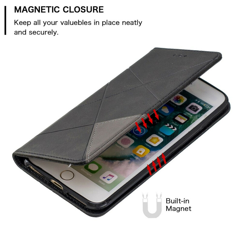 Flip Cover iPhone 8 Plus / 7 Plus Style Artiste Flip Cover iPhone 8 Plus / 7 Plus Style Artiste