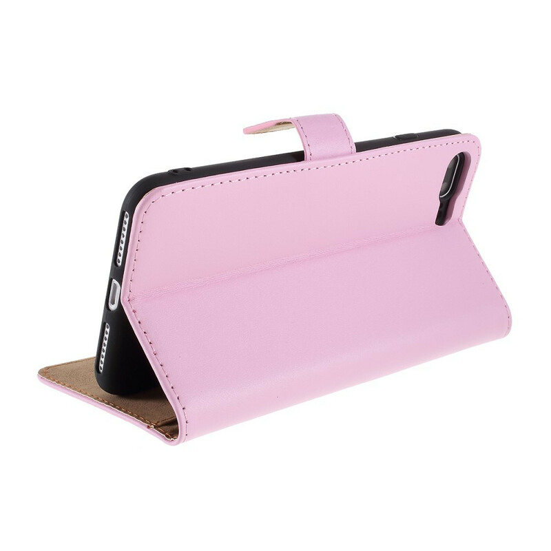 Housse iPhone 8 Plus / 7 Plus Cuir Véritable Color