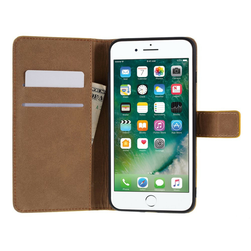 Housse iPhone 8 Plus / 7 Plus Cuir Véritable Color Housse iPhone 8 Plus / 7 Plus Cuir Véritable Color