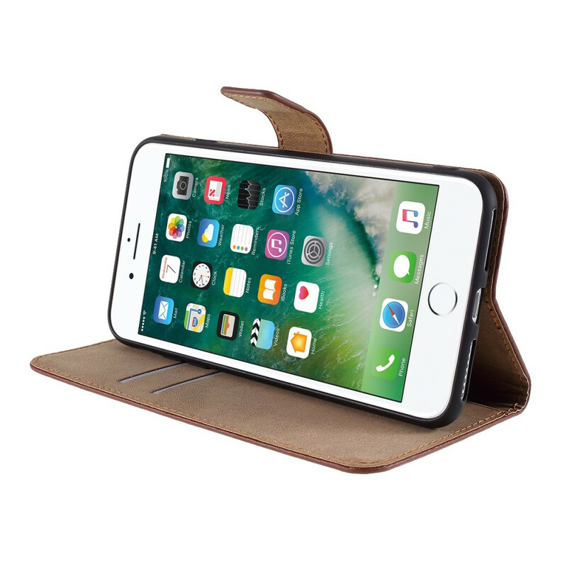 Housse iPhone 8 Plus / 7 Plus Cuir Véritable Color Housse iPhone 8 Plus / 7 Plus Cuir Véritable Color