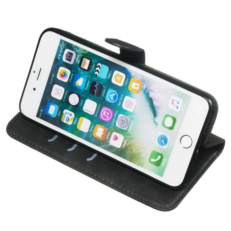 Housse iPhone 8 Plus / 7 Plus Vintage Porte-Monnaie Housse iPhone 8 Plus / 7 Plus Vintage Porte-Monnaie