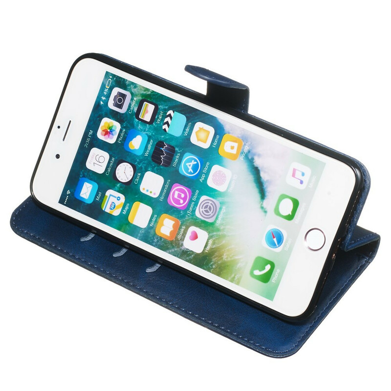 Housse iPhone 8 Plus / 7 Plus Vintage Porte-Monnaie Housse iPhone 8 Plus / 7 Plus Vintage Porte-Monnaie
