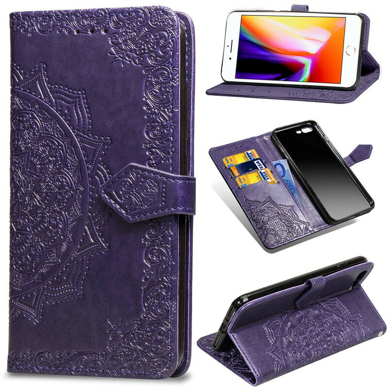 Housse iPhone 8 Plus / 7 Plus Mandala Moyen Age Housse iPhone 8 Plus / 7 Plus Mandala Moyen Age
