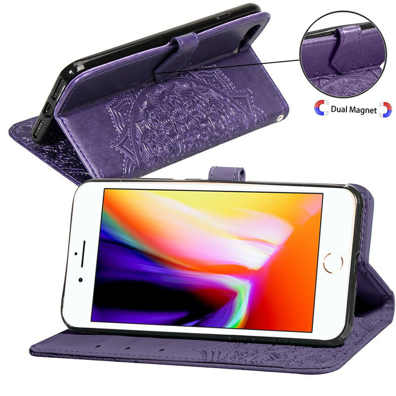 Housse iPhone 8 Plus / 7 Plus Mandala Moyen Age Housse iPhone 8 Plus / 7 Plus Mandala Moyen Age