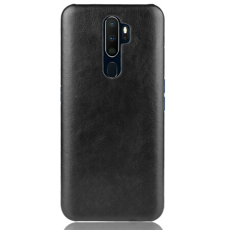 Coque Oppo A9 2020 Effet Cuir Litchi