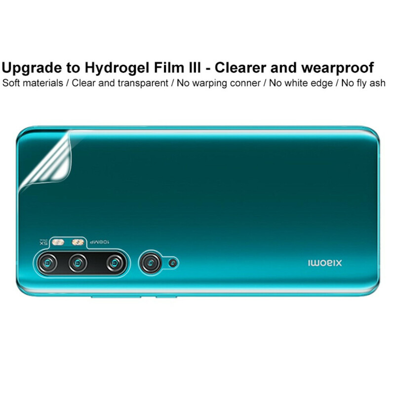 Film de Protection Arrière pour Xiaomi Mi Note 10 IMAK Film de Protection Arrière pour Xiaomi Mi Note 10 IMAK