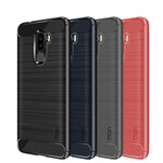Coque Xiaomi Pocophone F1 Fibre Carbone Brossée MOFI Coque Xiaomi Pocophone F1 Fibre Carbone Brossée MOFI