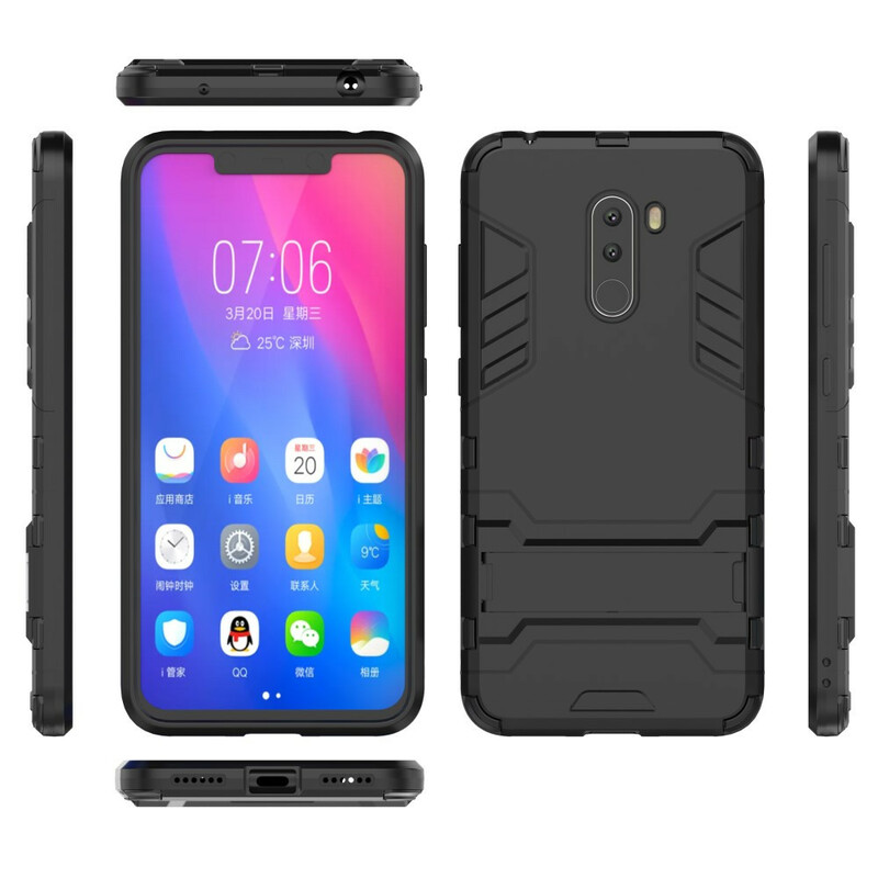 Coque Xiaomi Pocophone F1 Ultra Résistante Languette