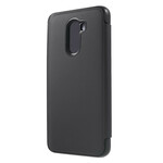 Flip Cover Xiaomi Pocophone F1 Miroir et Effet Cuir Flip Cover Xiaomi Pocophone F1 Miroir et Effet Cuir
