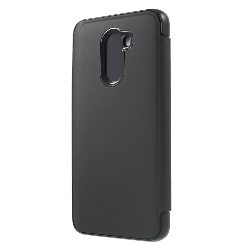 Flip Cover Xiaomi Pocophone F1 Miroir et Effet Cuir Flip Cover Xiaomi Pocophone F1 Miroir et Effet Cuir