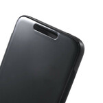 Flip Cover Xiaomi Pocophone F1 Miroir et Effet Cuir