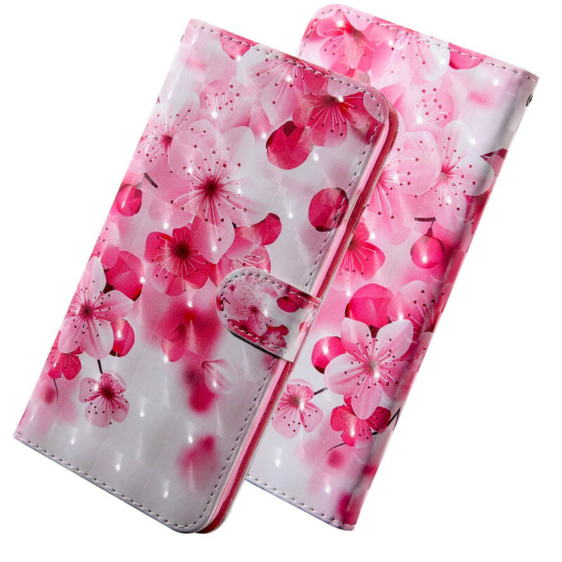 Housse Xiaomi Redmi Note 8 Fleurs Roses Éblouissantes