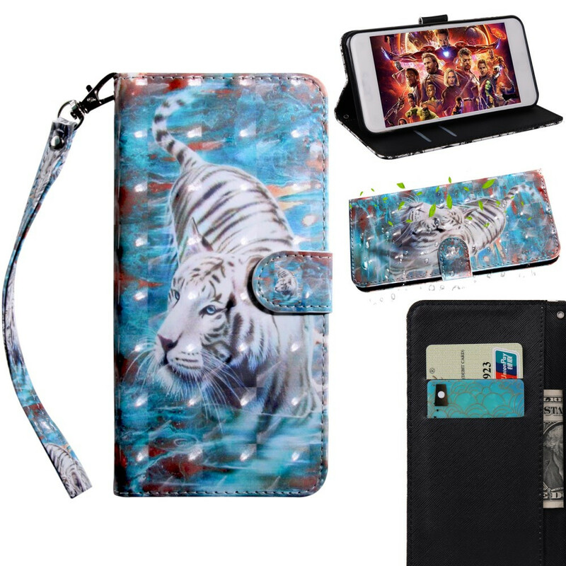 Housse Xiaomi Redmi Note 8 Lucien le Tigre