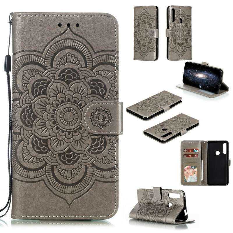 Housse Huawei P Smart Z / Honor 9X Mandala Entier à Lanière Housse Huawei P Smart Z / Honor 9X Mandala Entier à Lanière