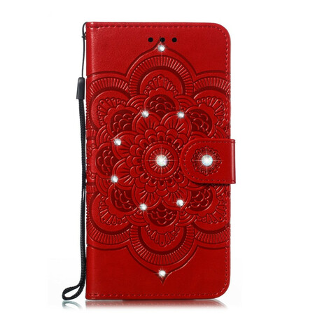 Housse Huawei P Smart X / Honor 9X Mandala et Diamants