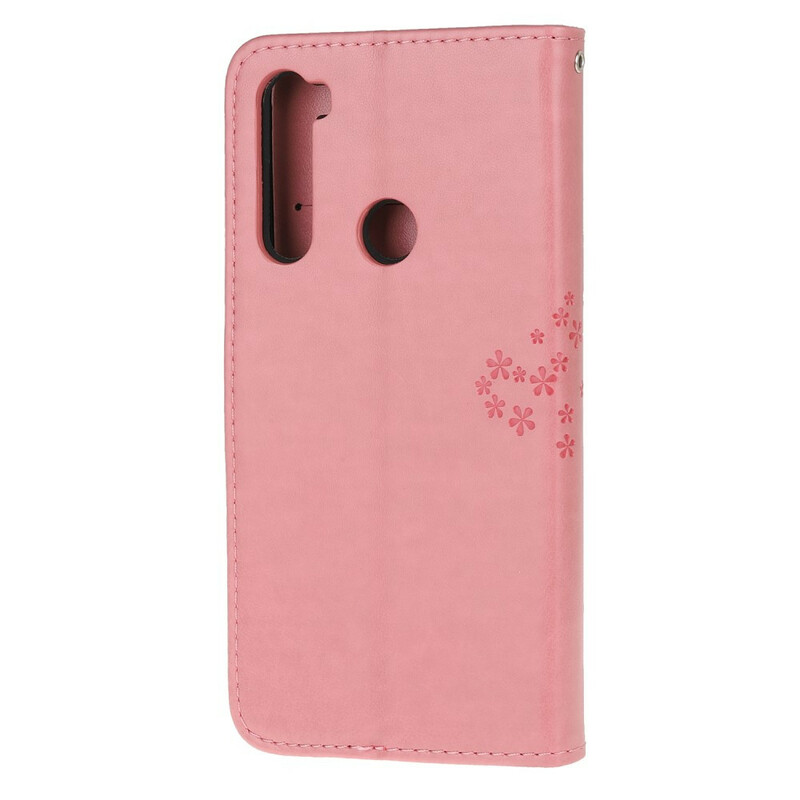 Housse Xiaomi Redmi Note 8 Arbre et Hiboux à Lanière Housse Xiaomi Redmi Note 8 Arbre et Hiboux à Lanière