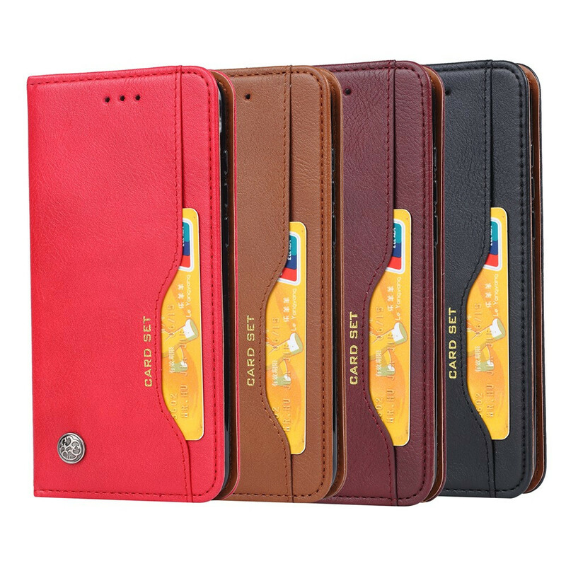 Flip Cover Huawei P Smart Z / Honor 9X Simili Cuir Porte-Cartes Flip Cover Huawei P Smart Z / Honor 9X Simili Cuir Porte-Cartes