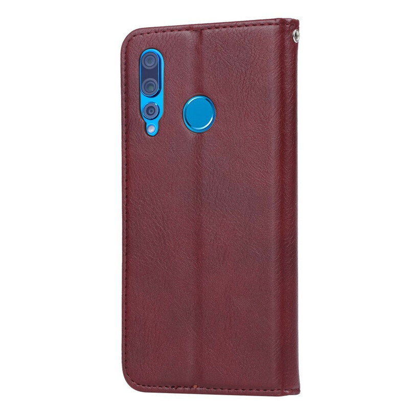 Flip Cover Huawei P Smart Z / Honor 9X Simili Cuir Porte-Cartes Flip Cover Huawei P Smart Z / Honor 9X Simili Cuir Porte-Cartes