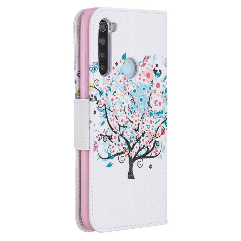 Housse Xiaomi Redmi Note 8 Flowered Tree